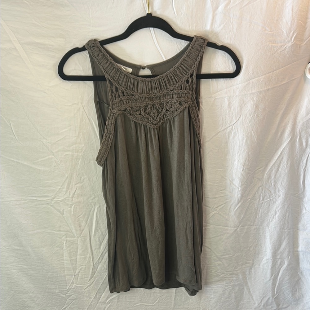 Maurices Sleeveless Crochet Top - Bohemian Summer